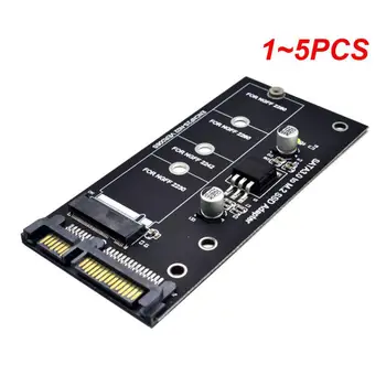1 ~ 5DB M.2 SATA adapter M2 SATA3 adapter NGFF adapter kártya SSD szilárdtestalapú meghajtó 6G interfész átalakító kártya