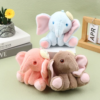 10CM plüss játék plüss elefánt elefánt anime elefántbaba plüss kulcstartó hátizsák táska medál dekoráció ünnepi ajándék