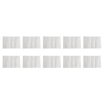 10X Gardróbszekrény Öntapadós csavaros burkolatok Sapkák Matricák 54 az 1-ben fehér