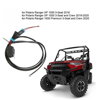 12V hátrameneti fényköteg készlet 40A relé biztosítékkészlet Polaris Ranger XP 1000 2018 2019 2020