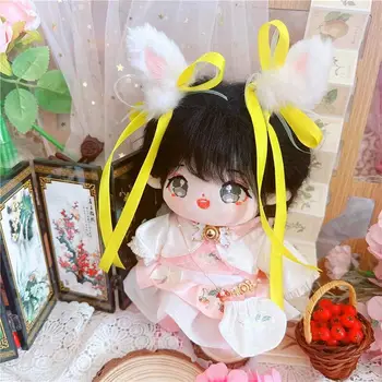20cm IDol baba anime plüss pamut babák ősi jelmezzel ruhák kitömött csillagfigura baba játékok rajongói gyűjtemény ajándékok