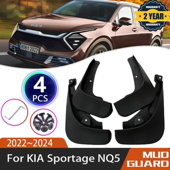 4 db autós sárfogó KIA Sportage NQ5 2023 tartozékokhoz 2022 2024 autósárvédő sárvédő szárnyak fröccsenő sárvédő tartozékok