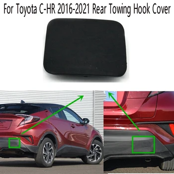 Autó hátsó lökhárító vonóhorog fedél sapka Toyota C-HR 2016-2021 hátsó vonóhorog fedél