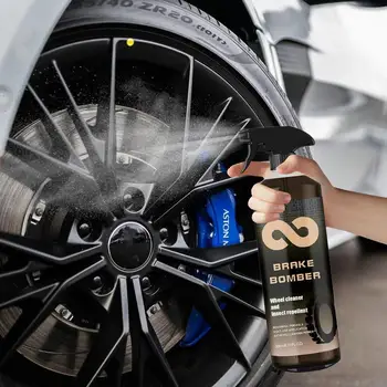 Autó keréktisztító spray jármű kerék polírozás folyékony féktárcsa alkatrészek rozsda eltávolítása biztonságos és sokoldalú a hatékony felni tisztításához