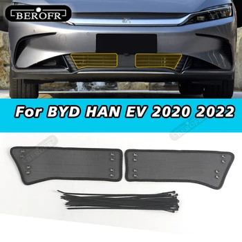 Autó rovarbiztos háló BYD HAN EV 2020-hoz 2022 víztartály fedél Racing rács védőháló kondenzátor Protect Auto tartozékok