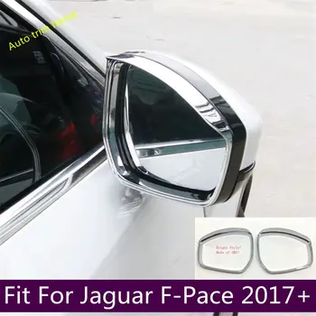 Autó visszapillantó tükör esővédő ernyő Esőálló pengék burkolat Felszereltség a Jaguar F-Pace 2017 - 2022 Külső kiegészítők dekoráció