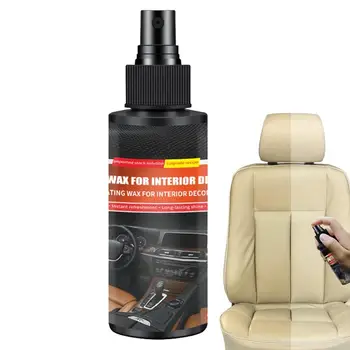 Autóipari belső bevonat viasz autó bőr ülés polírozó spray többcélú tisztítófolyadék járművekhez műszerfalak fénylő