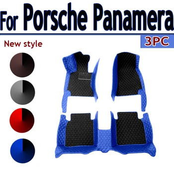 Autószőnyeg padló Porsche Panamera 970 alvázhoz G1 SWB 4seat 2009 ~ 2013 szennyeződésmentes autó padlószőnyegek Jobb oldali hajtású autós kiegészítők