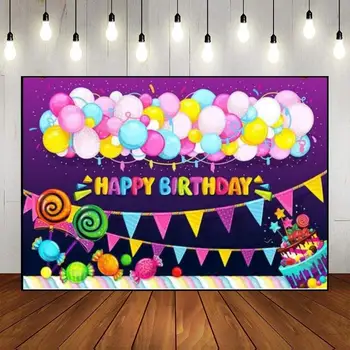 Boldog születésnapot Babaváró háttér dekoráció Fotó Party Négykerék-meghajtás Jármű fotózás Háttér zenész Vinyl játék