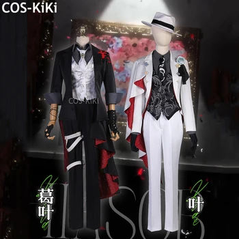 COS-KiKi Vtuber Nijisanji Kuzuha Kanae ChroNoiR játékruha Gyönyörű jóképű cosplay jelmez Halloween party szerepjáték ruha