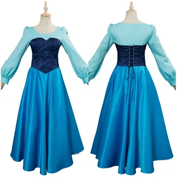 Cosplay Ariel hercegnő ruha felnőtt színpadi jelmez
