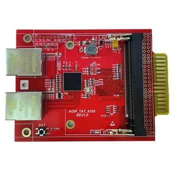 Dante AES67 Audio Transmission Module Adapter Board 88E6320 Pótalkatrész tartozékokhoz