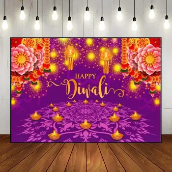 Diwali Banner háttér Egyéni születésnapi háttér Hawaii Fotó Trópusi dekoráció Naplemente fotózás Hátterek Babaváró