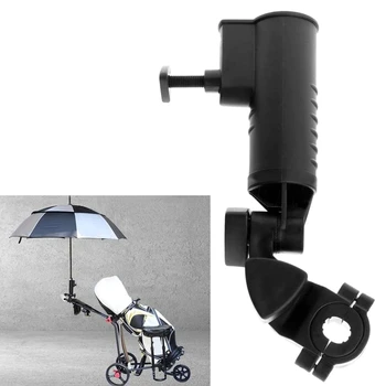 esernyőállvány, golf esernyőtartó, golf esernyő tartó kocsihoz, állítható esésgátló esernyőállvány tartozék