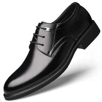 Férfi cipők Tavasz Nyár Hivatalos Valódi bőr Üzleti alkalmi cipők Férfi öltözködés iroda Luxus cipők Férfi Oxfords chaussure homme