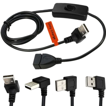 H37E 1m USB apa - anya hosszabbító kábel USB ventilátor / billentyűzet / LED asztali lámpákhoz