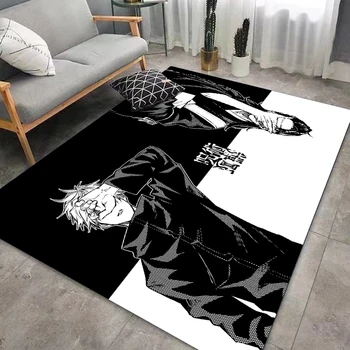 Jujutsu Kaisen Itadori Yuji szőnyeg otthoni anime terület szőnyegek csúszásmentes padlószőnyeg nagy nappali hálószoba kanapé lábtörlő dekoráció