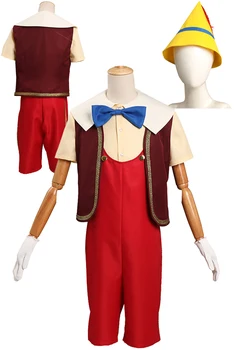Kis báb cosplay gyerek szerepjáték kalap ruhák rajzfilm A kalandok álcázzák a gyerekeket fantázia díszes öltöztetős parti ruhák