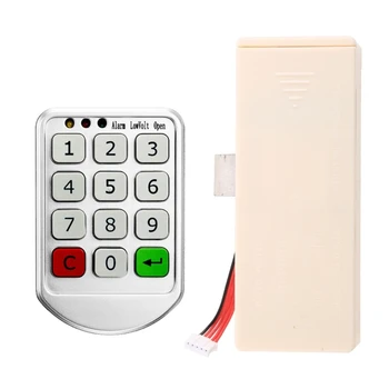 LXAF elektromos jelszóbillentyűzet zárak digitális kombinációs kóddal ajtó fürdőszobához