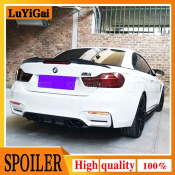 M4 stílusú szénszálas hátsó tető spoiler csomagtartó ajakszárny BMW F33 kabrió 4-es sorozathoz 420i 428i 435i F83 M4 2014 2015 2016-UP