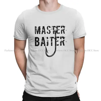 Master Baiter Hipster Pólók poliészter Halász Légyhorgászat Vicces FSH Férfi GrafikaStreetwear Póló Kerek nyakú