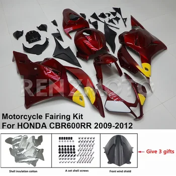 Motorkerékpár burkolat készlet karosszéria készlet műanyag HONDA CBR600 RR CBR600RR 2009-2012 tartozékok Befecskendező karosszéria H0609-1002B