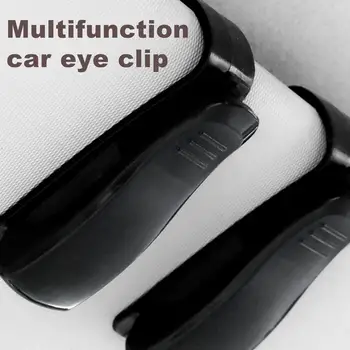 Napszemüveg kapocs autós napellenzőhöz Erős napellenző szemüveg szemüveg klipek klipek Csíptetőkártya tartó Autós szemüvegtartó Automatikus