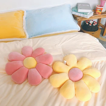 Plüss virágpárna kanapépárnák puha irodai szék párnával töltött nappali hálószoba dekoráció otthoni ékpárna