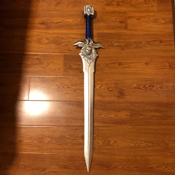 Stormwind King Llane Wrynn amerikai oroszlánkard kellékek kard cosplay jelmez a Halloween Party színpadi előadásához