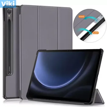 Tablet tok Samsung Galaxy Tab S9 FE tokhoz 10.9 hüvelykes 2023-as mágneses intelligens állvány Galaxy Tab S9 FE 10-hez 9 tok SM-X510 X516B