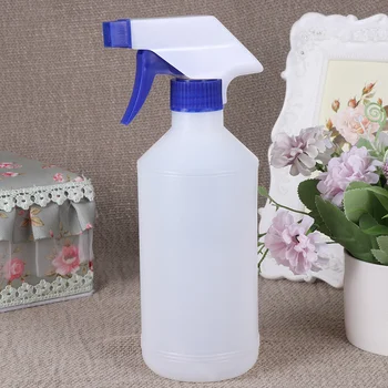 Tehaux tisztító spray-palackok Műanyag spray-palack kioldó Üres spray-palackok Átlátszó újratölthető tartály Víz elengedhetetlen