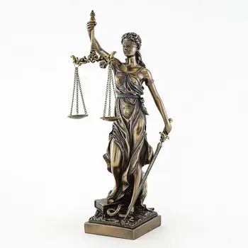 Top Collection Lady Justice szobor - görög római igazságistennő (12.5