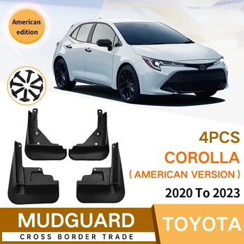 Toyota Corolla amerikai verzióhoz 2020 és 2023 között Autó sárfogó sárvédők Fröccsenő kerékvédők Sárfogó terelőlemez Sárvédő