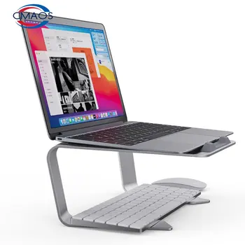  állítható alumínium laptop állvány hordozható notebook tartó Macbook Pro iPad Air számítógép táblagép felszálló hűtőkonzol