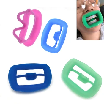 Új 3D Dental Soft Siliconlip Cheek Retractor szájnyitó Arc Expand fogászati fogszabályozó fogyóeszközök 4 szín kapható