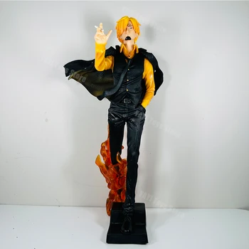 Új One Piece Sanji Anime figura Gk szoborAkció figura Ördög lábai Modell baba Pvc díszgyűjtemény Játékok ajándék