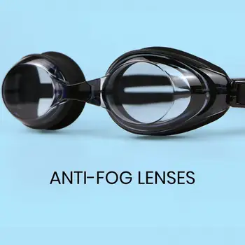 Úszószemüveg Kényelmes úszószemüveg PVC védő Kényelmes ködálló úszószemüveg Uniszex búvárszemüveg